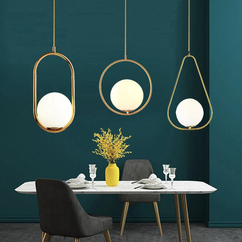 Modern Pendant Light Nordic Minimalist Hanging Lamp