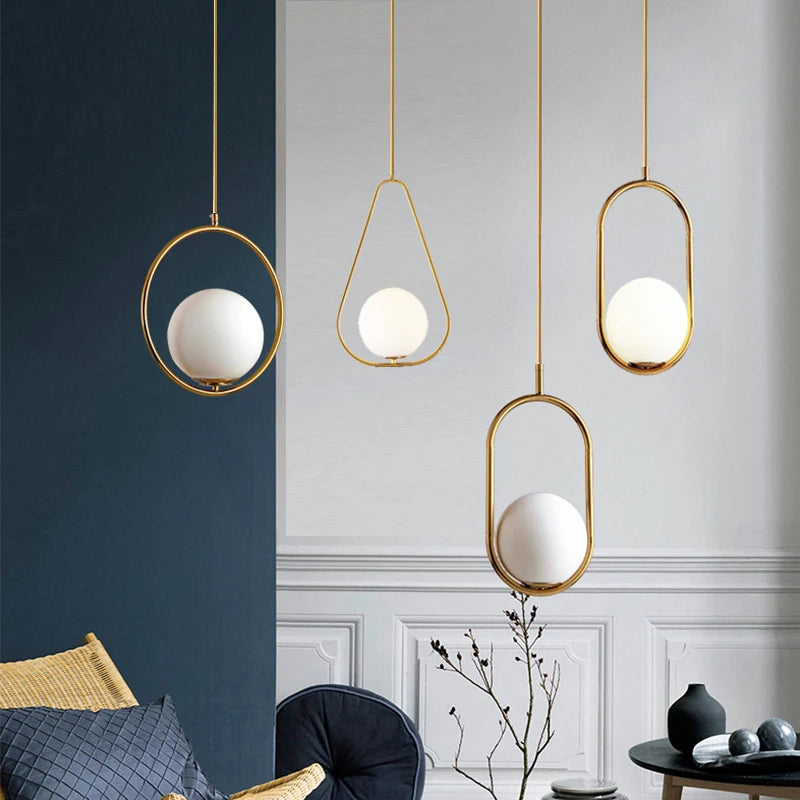 Modern Pendant Light Nordic Minimalist Hanging Lamp